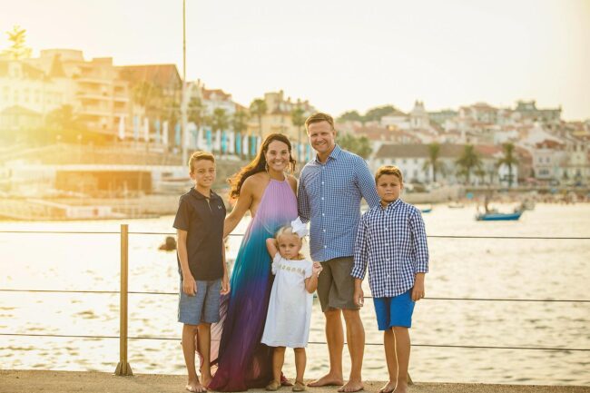 Family photoshoot Cascais