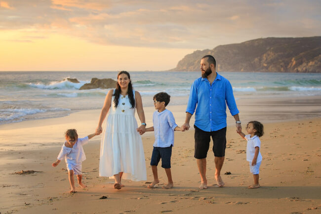 Family photo session Cascais