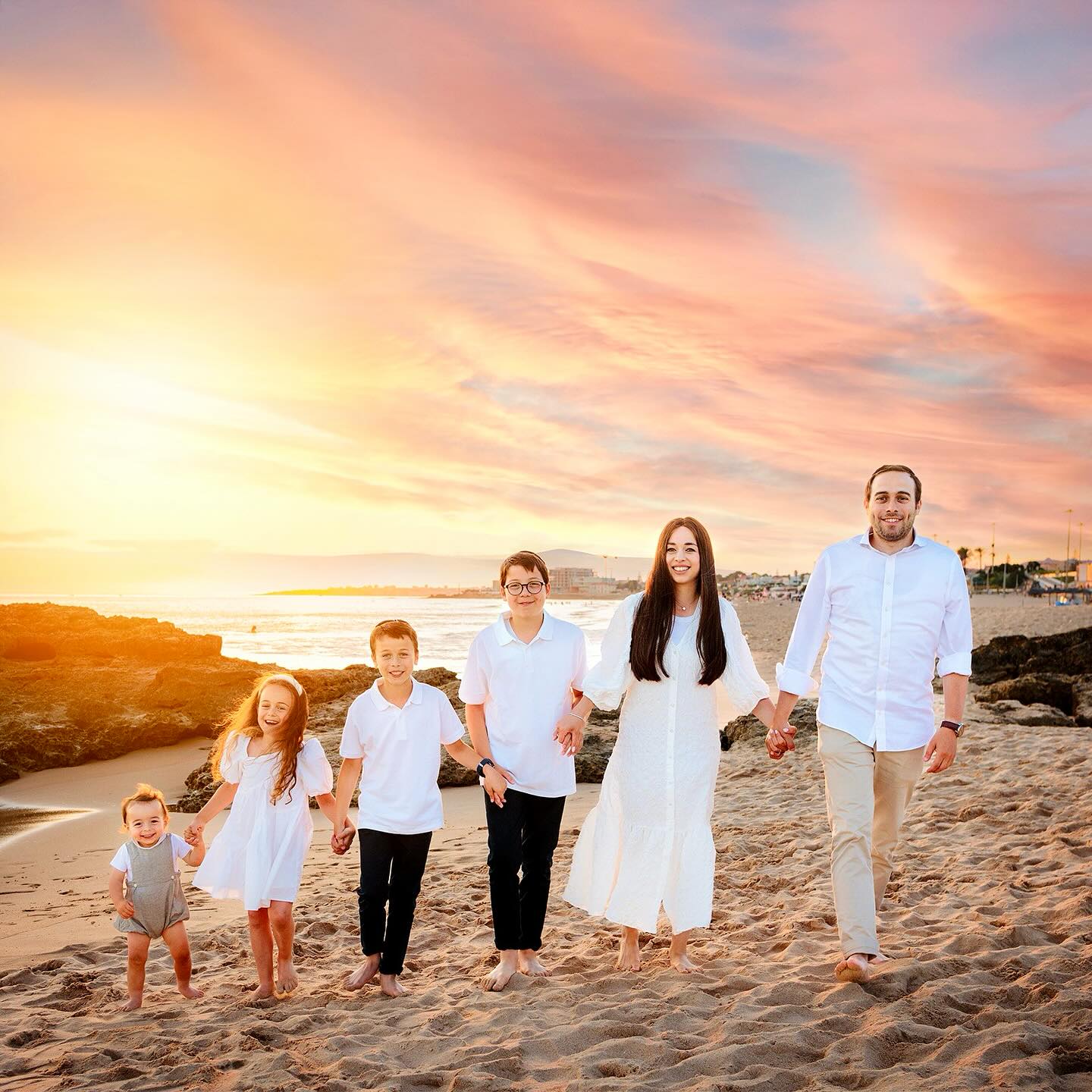 Family photo shoot in Lisbon